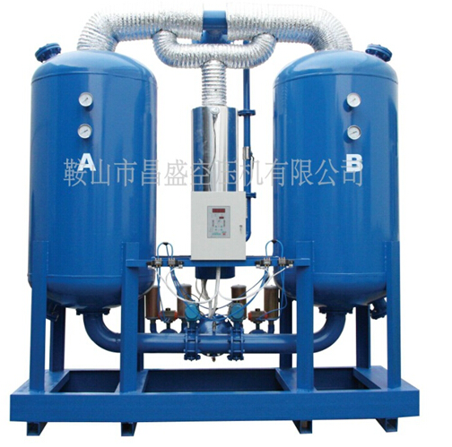 （吸附式干燥機）吸著吸著就干了。
